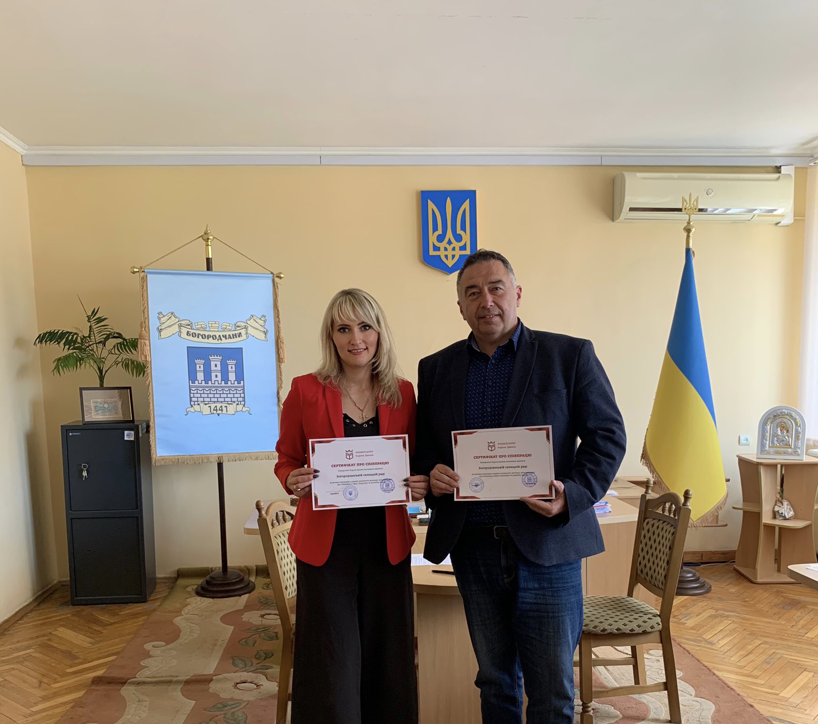 Підписання меморандумів з новоствореними ОТГ
