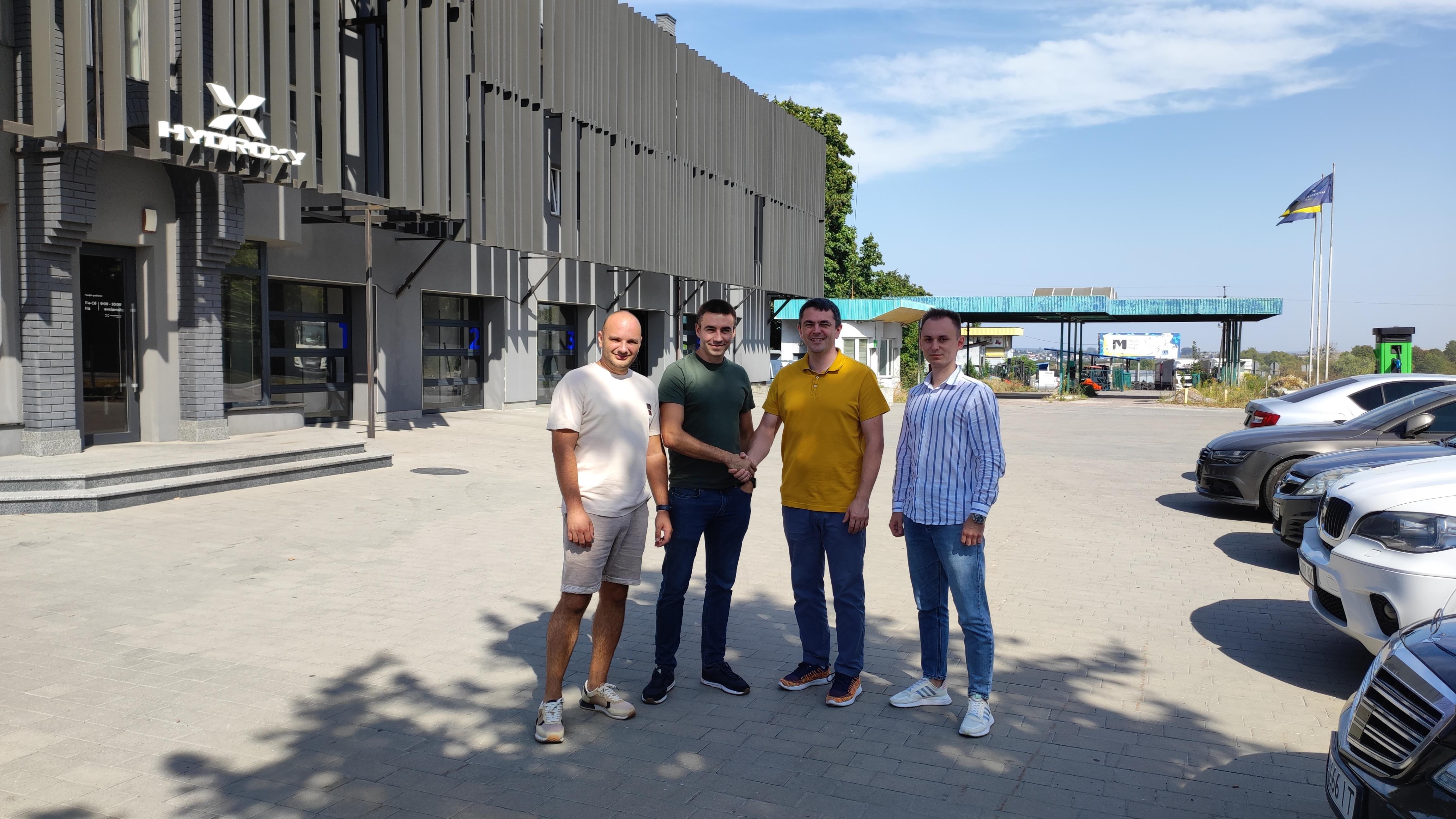 Налагодження партнерства з компанією «Hydroxy Україна»