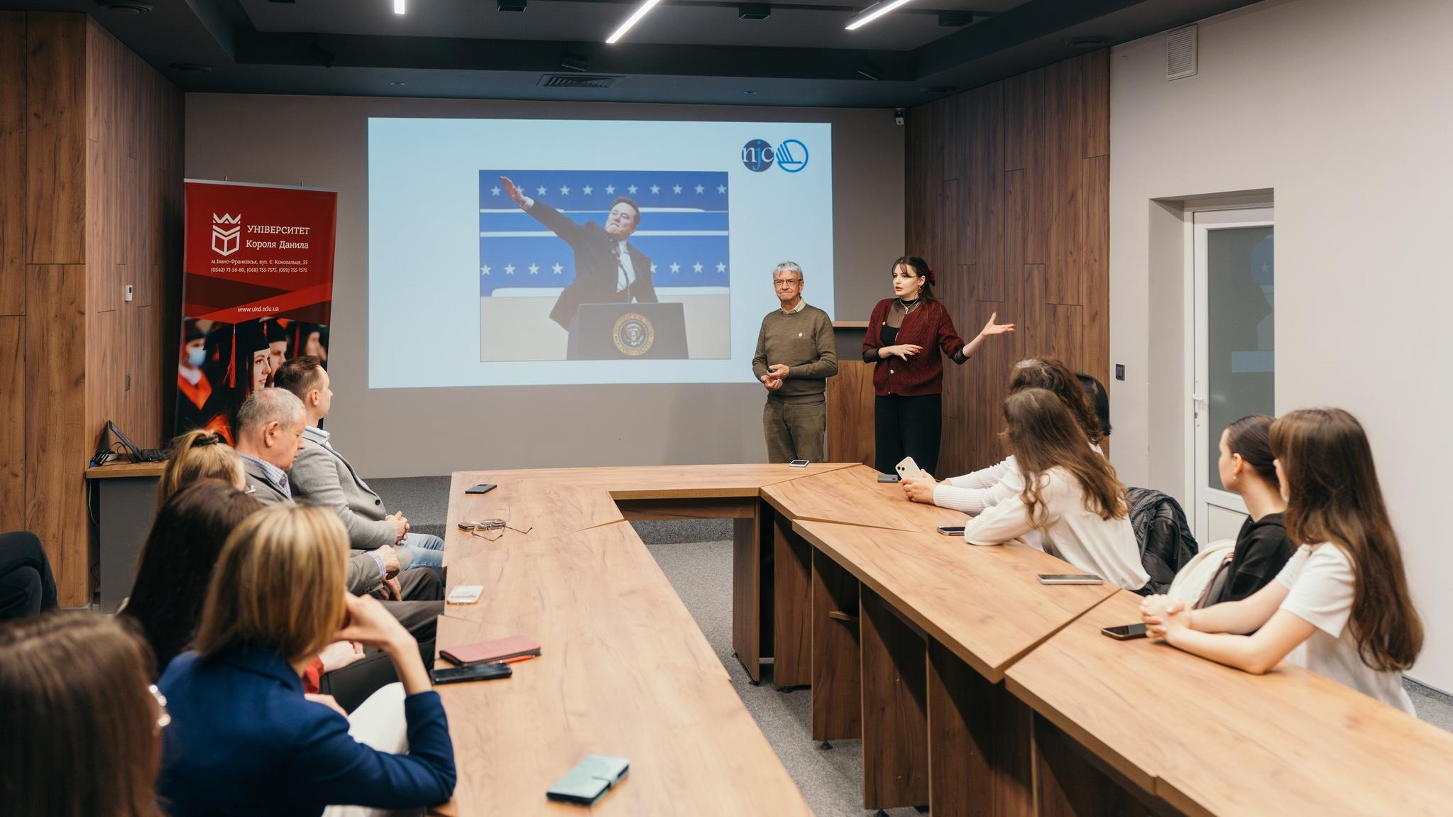 Воркшоп від іноземних гостьових професорів