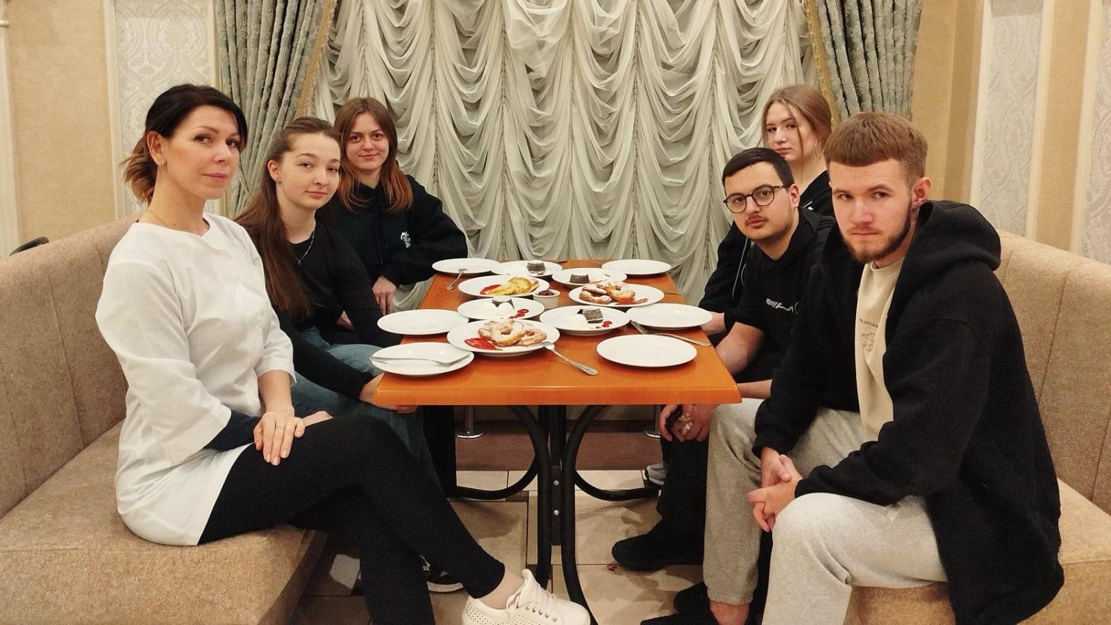 Практичні заняття студентів в ресторані «Галерея смаку»