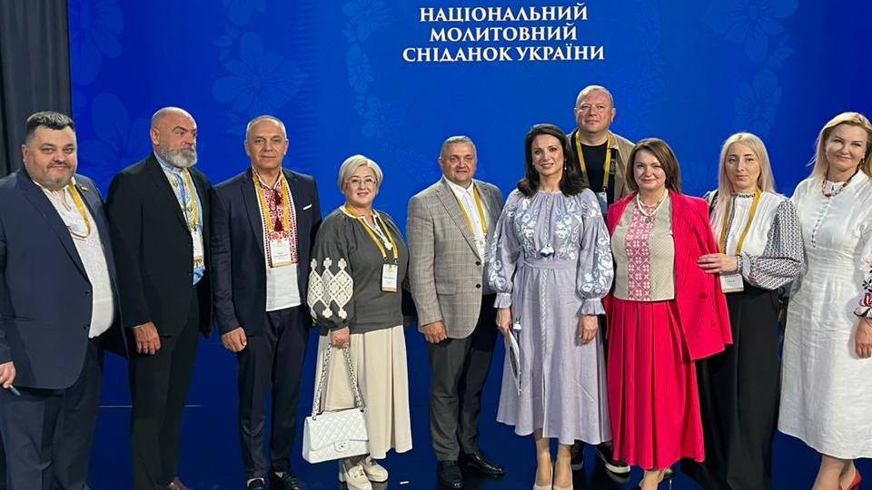 Ректор УКД Мирослав Луцький узяв участь у Національному молитовному сніданку під патронатом Президента України Володимира Зеленського