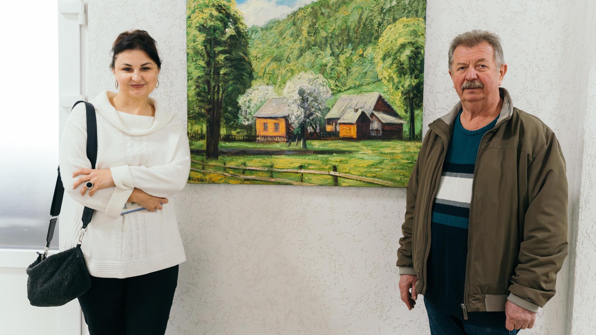 Виставка картин Петра Сипняка в УКД