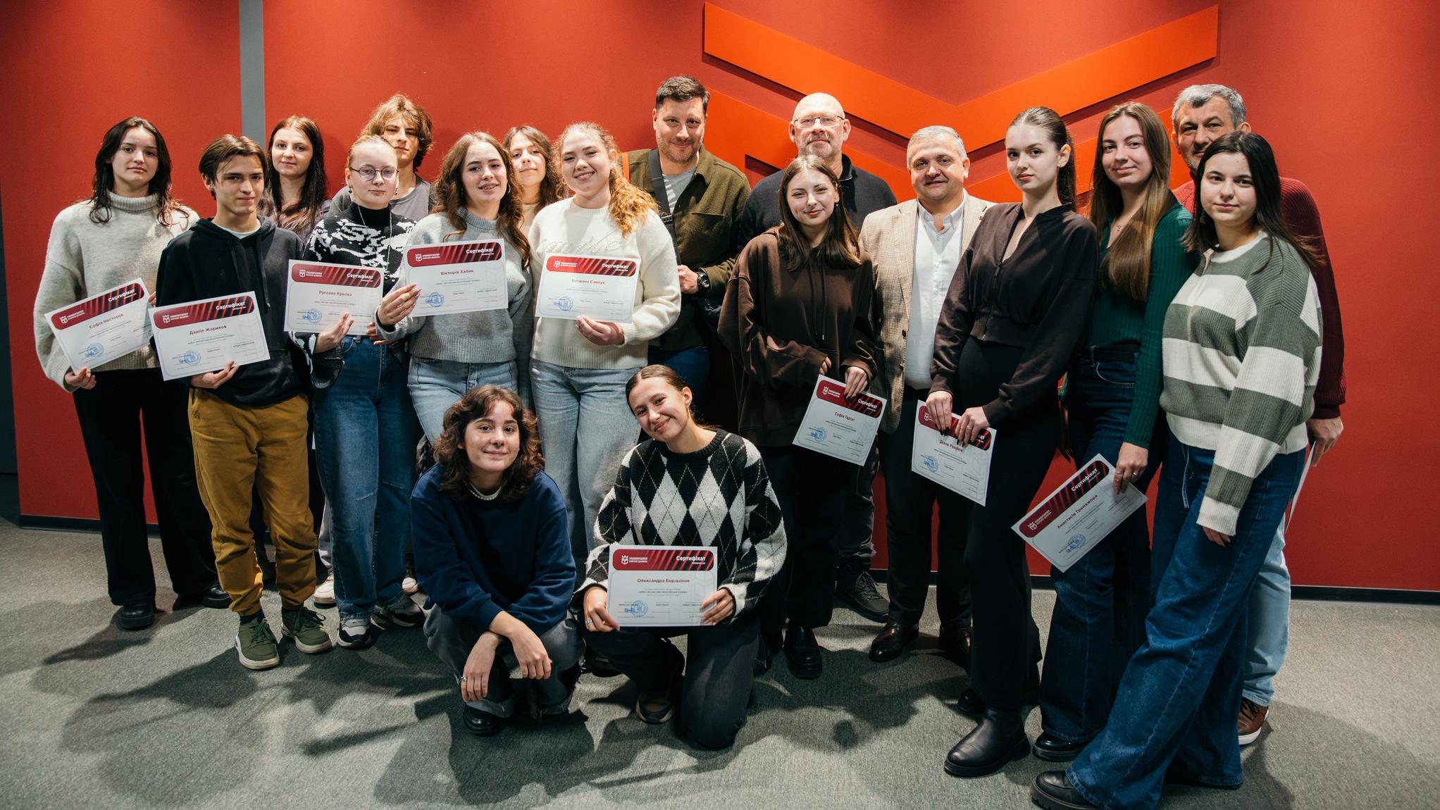 Польські журналісти провели навчальний курс для студентів УКД