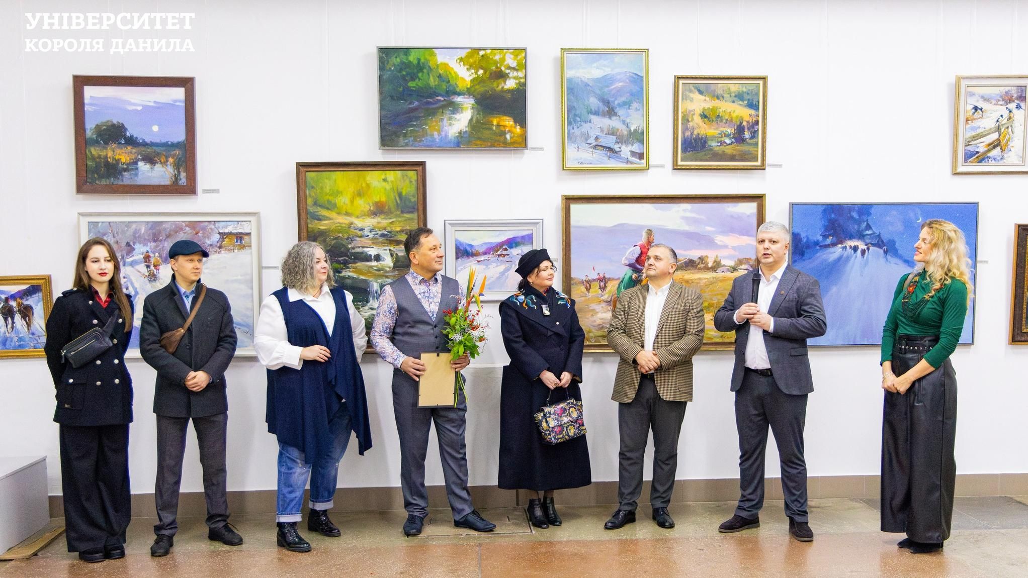 Відкриття ювілейної виставки Богдана Кузіва «Мелодія живопису»