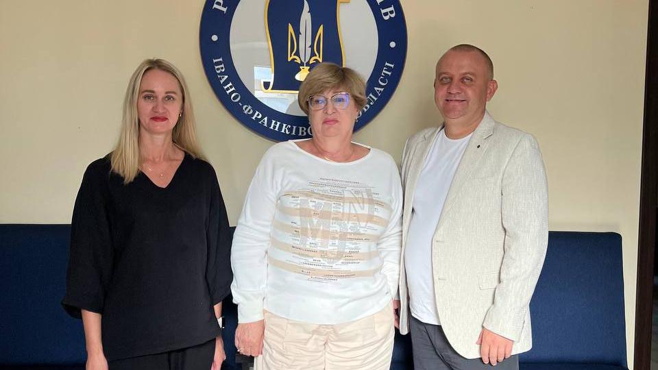 Зустріч проєктного менеджера із головою Ради адвокатів Івано-Франківської області