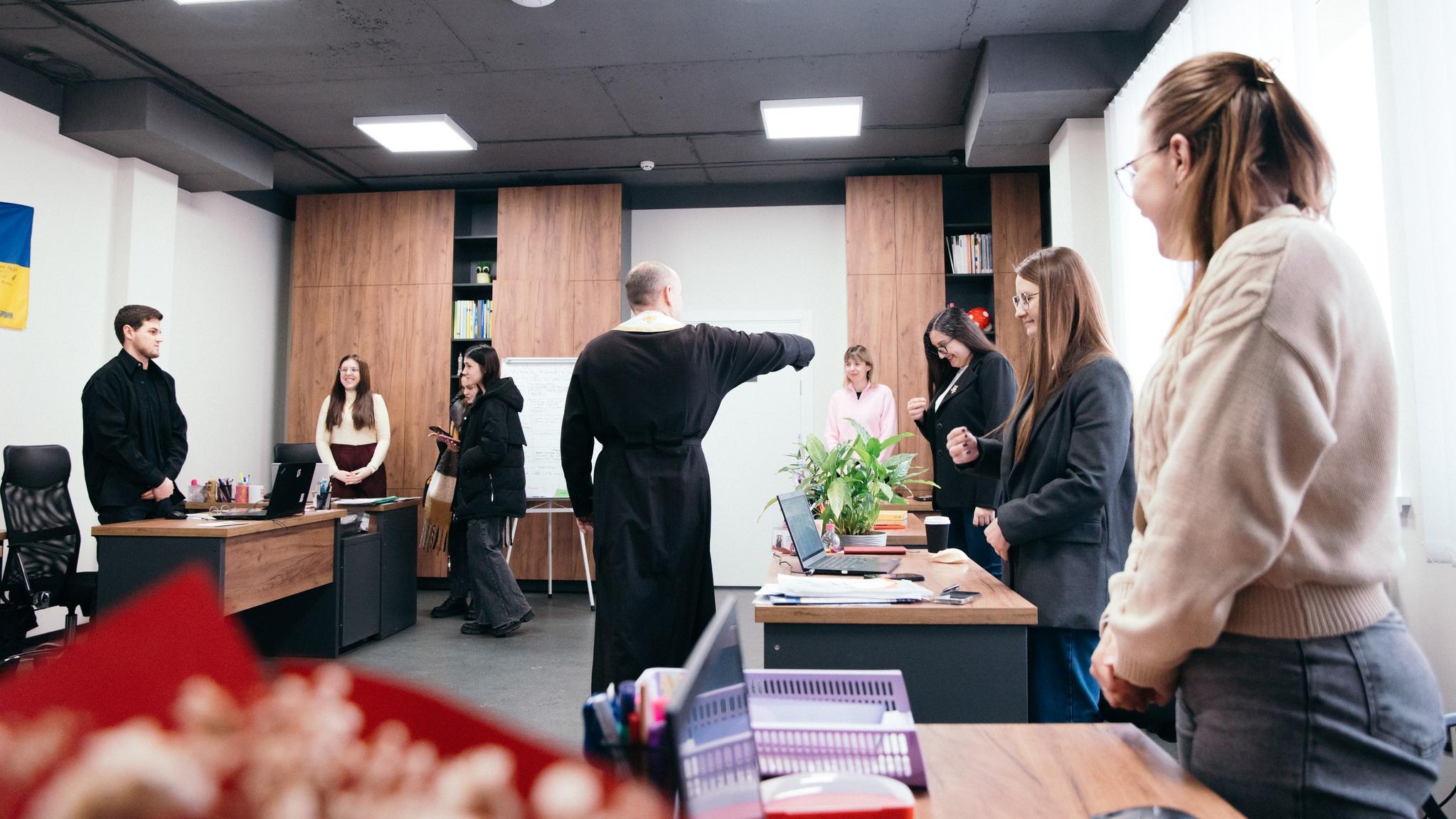 В УКД традиційно освятили навчальні приміщення перед початком семестру 