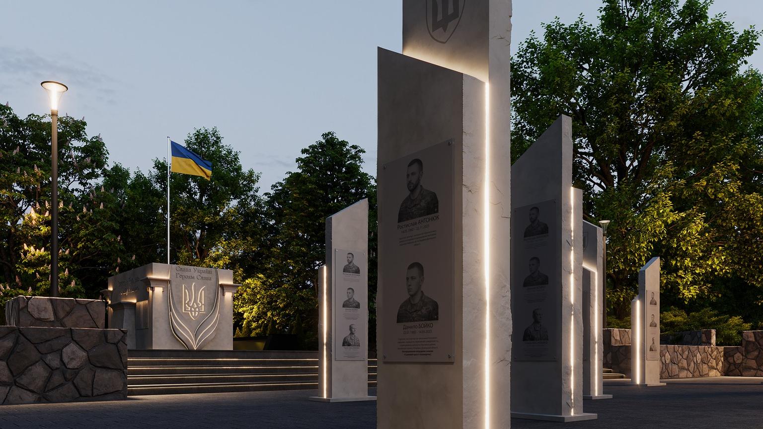 Викладач-архітектор Університету Короля Данила доєднався до проєкту увіковічення загиблих військових 