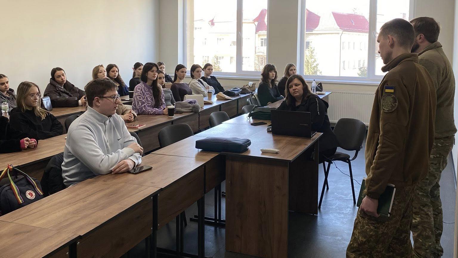 Військова психологія: профорієнтаційна зустріч для здобувачів I-II курсів