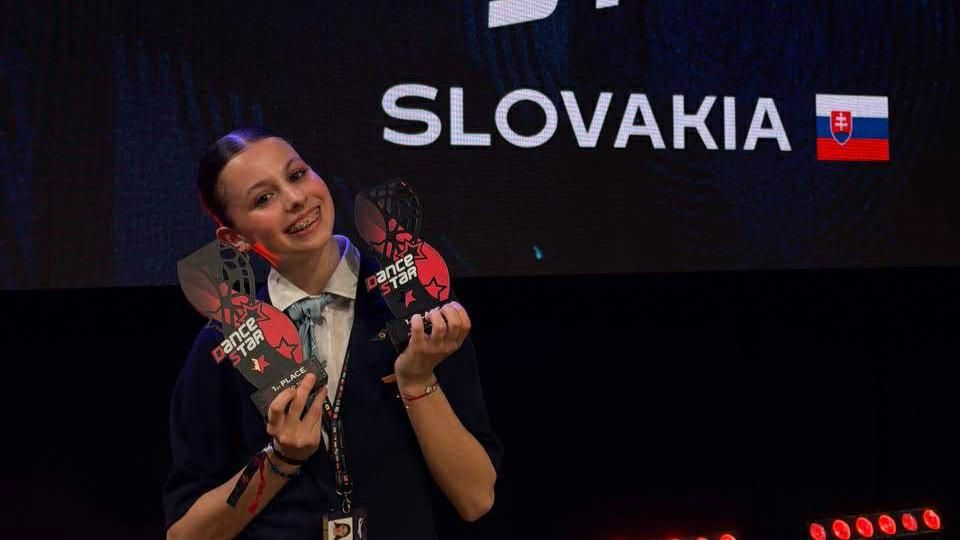 Студентка Фахового коледжу Університету Короля Данила здобула дві золоті медалі в Словаччині 