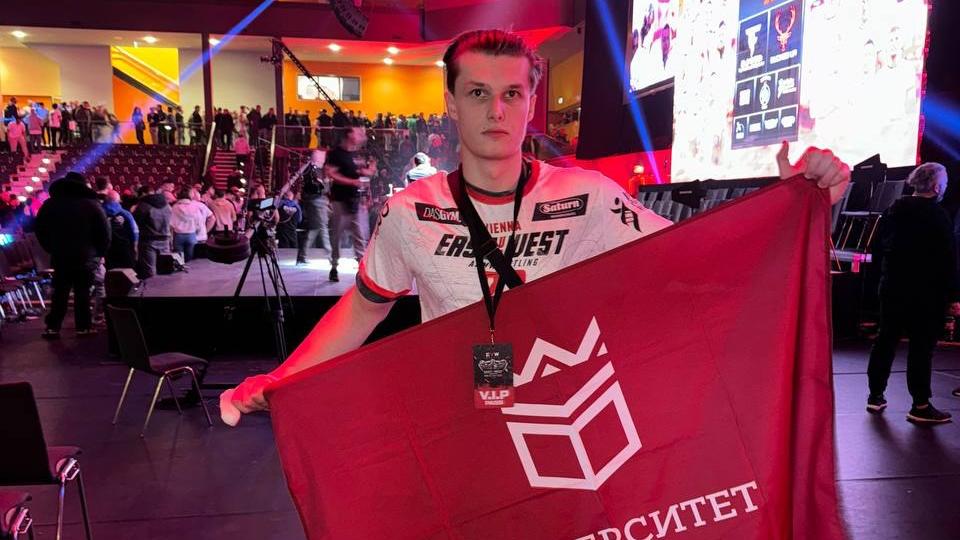 Студент Університету Короля Данила — учасник світової події з армрестлінгу