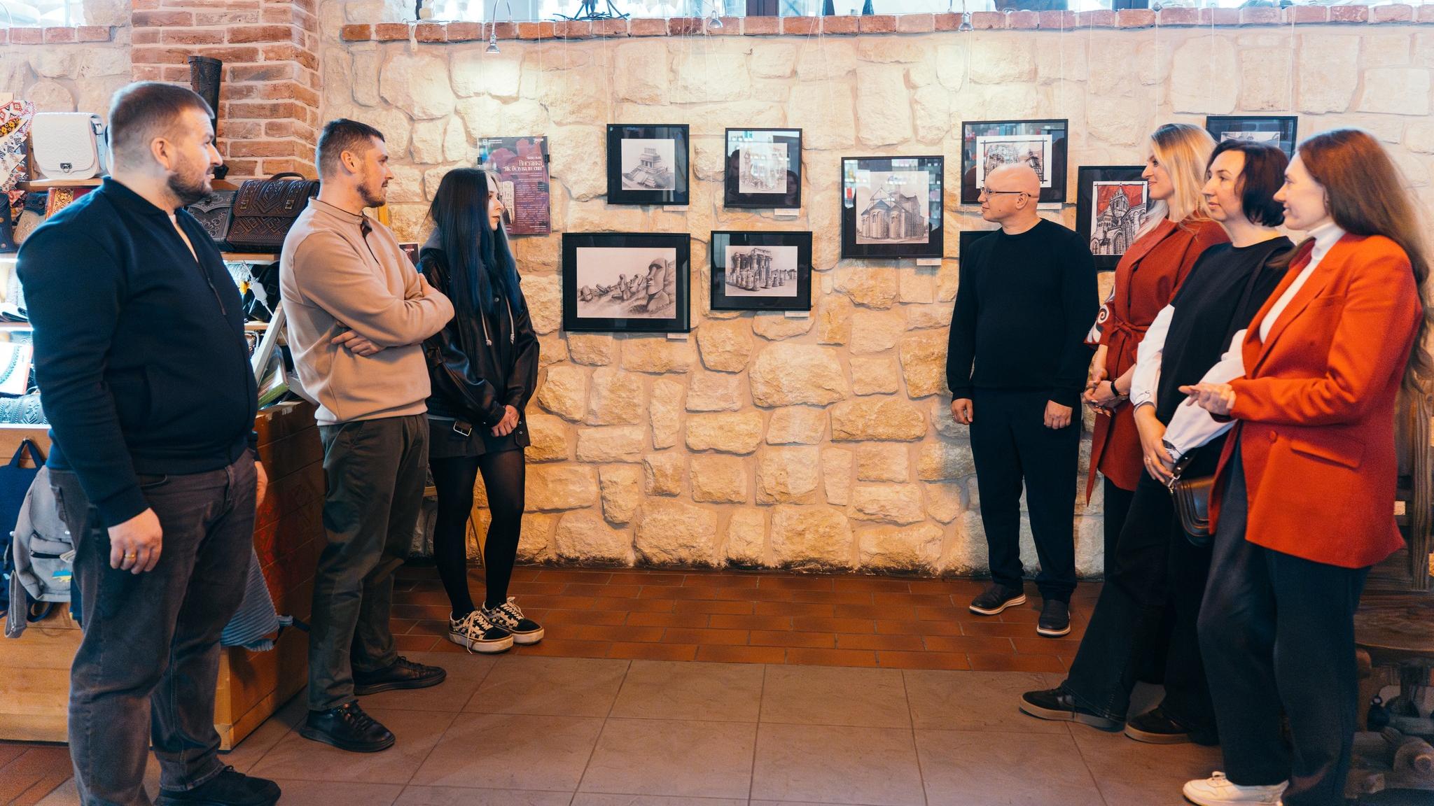 У «Бастіоні» відкрили персональну виставку студентки УКД