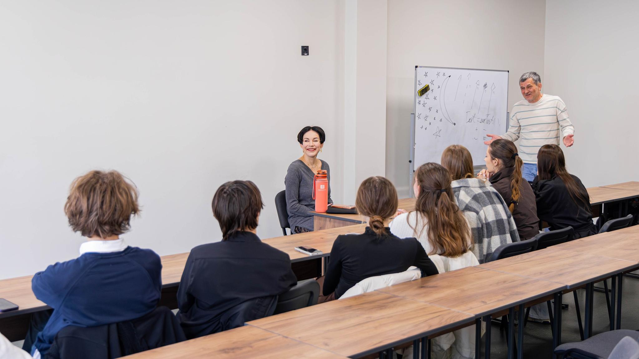 Соня Кошкіна провела тренінг для студентів УКД