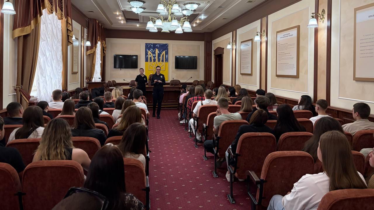 Навчальна практика: перші кроки студентів-правоохоронців у професії