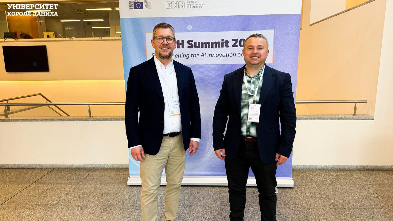 Інновації і ШІ: проректори УКД узяли участь у EDIH Summit 2026 та New European Bauhaus Festival у Брюсселі