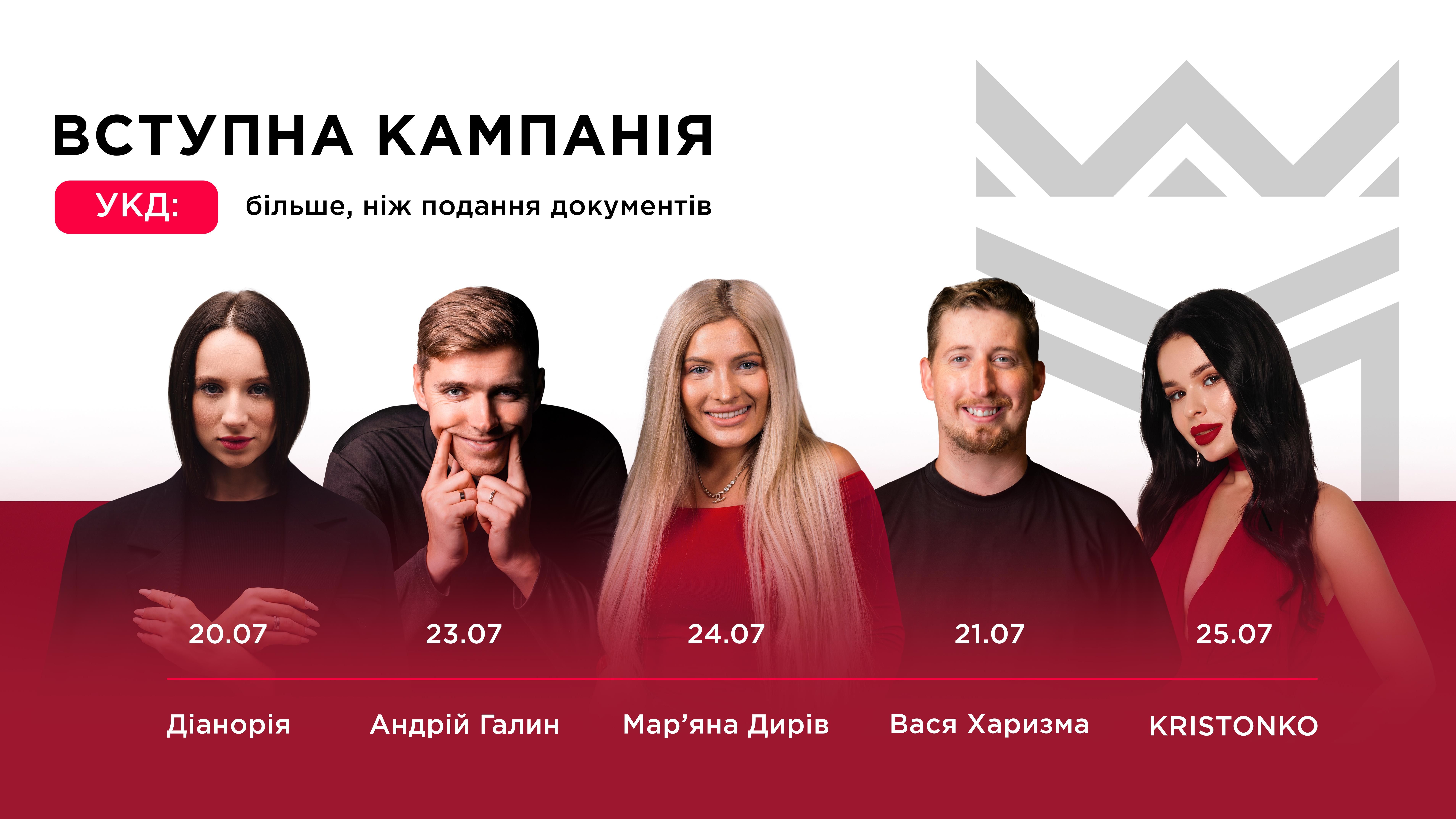 Зроби вступ в УКД незабутнім