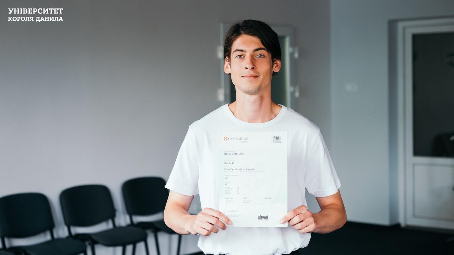 Міжнародний сертифікат Cambridge English – можливість для студентів та слухачів UKD Lang.School