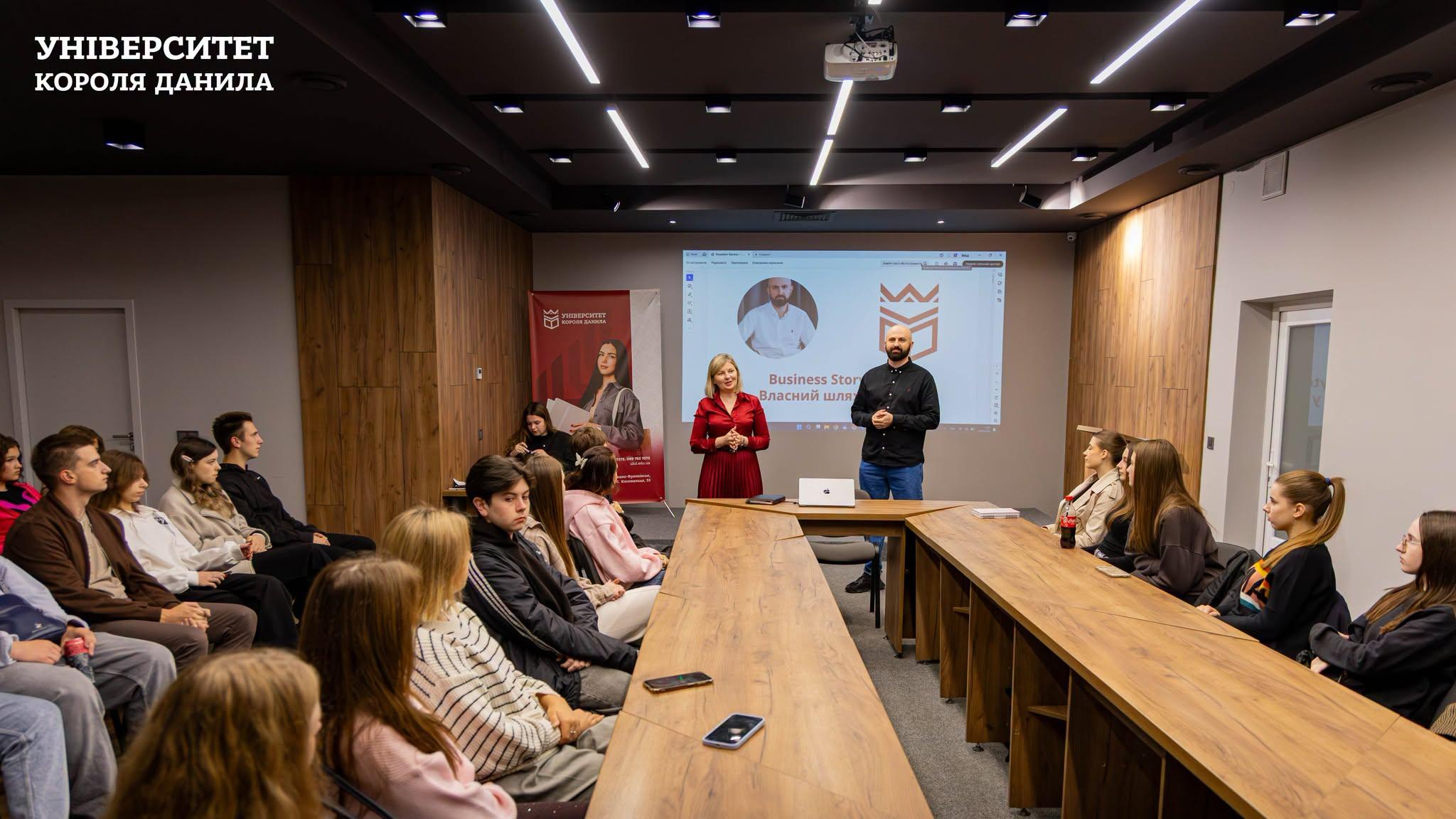 Business Storytelling для студентської бізнес-спільноти УКД NEX