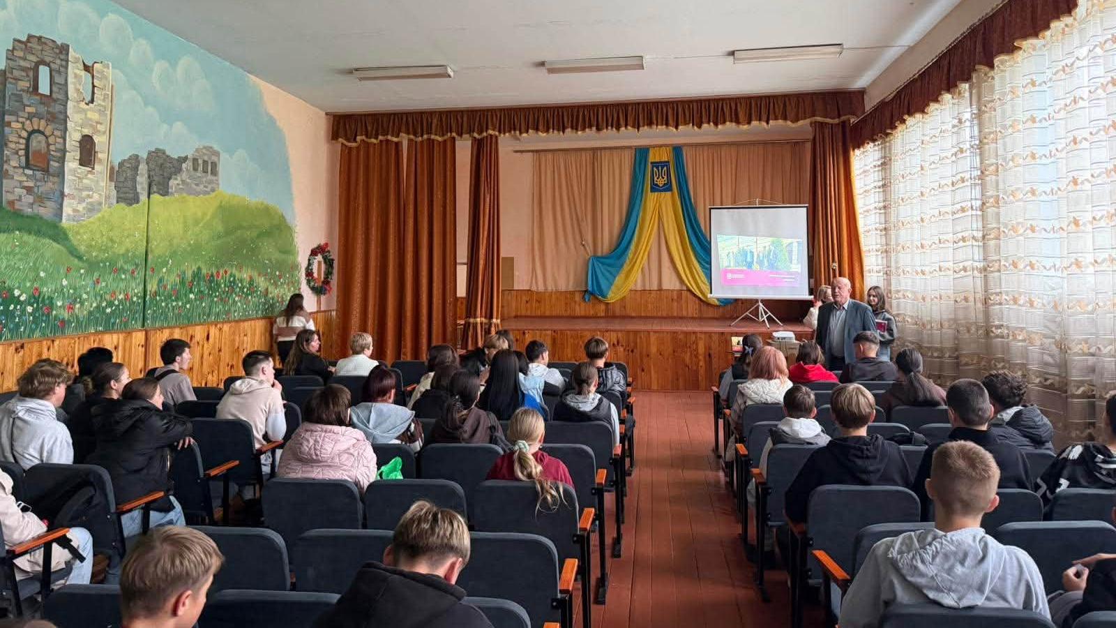 Представники УКД допомогли школярам визначитися з майбутньою професією